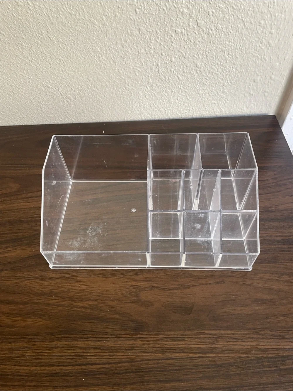 Clear Acrylic Multi-Compartment Organizer